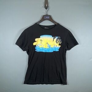 The‎ Simpsons Homer Jaws Parody T-Shirt Mens XL Black Graphic Tee 2014